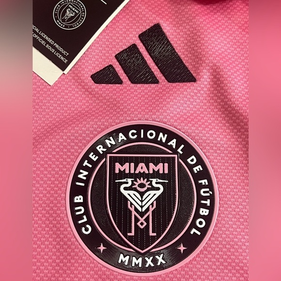 NEW Player Version Inter Miami Leo Messi #10 Jersey 24/25 Home Pink - Picture 3 of 6